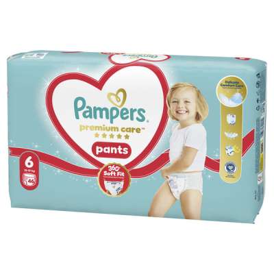 Pampers Premium Care Pants bugyipelenka 6-os méret 13-19 kg - 46 db