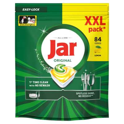 Jar Original Lemon mosogatógép kapszula - 84 db