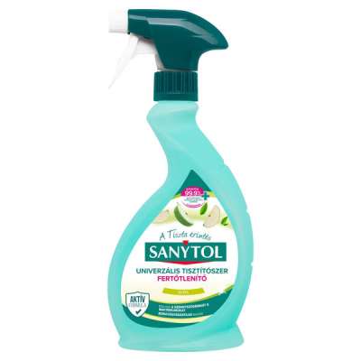 Sanytol univerzális fertőtlenítő spray alma illattal - 500 ml