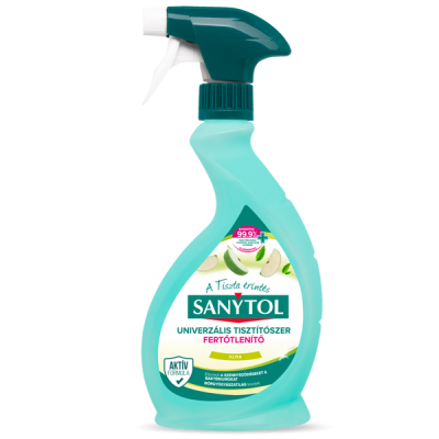 Sanytol univerzális fertőtlenítő spray alma illattal - 500 ml