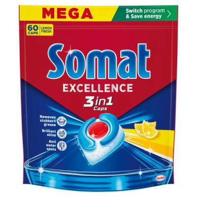 Somat Excellence 3in1 mosogatógép kapszula - 60 db