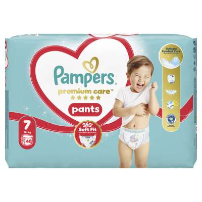 Pampers Premium Care Pants bugyipelenka 7-es méret 15+ kg - 40 db
