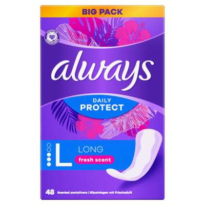 Always Daily Protect Long tisztasági betét - 48 db
