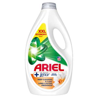 Ariel +Touch Of Lenor Gold Orchid folyékony mosószer 50 mosás - 2250 ml