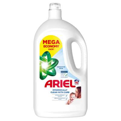 Ariel Sensitive folyékony mosószer 90 mosás - 4050 ml
