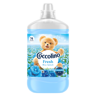 Coccolino Blue Splash öblítő 74 mosás - 1702 ml