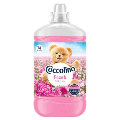 Coccolino Silk Lily öblítő 74 mosás - 1702 ml