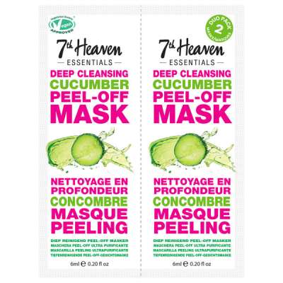 7th Heaven mélytisztító arcmaszk uborkakivonattal - 12 ml