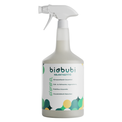Biobubi ablaktisztító spray - 750 ml