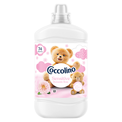 Coccolino Sensitive Romantic Rose öblítő 74 mosás - 1702 ml
