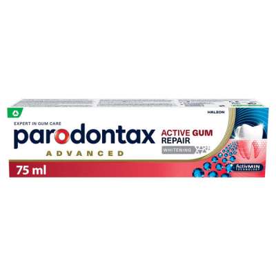 Parodontax Advanced Active Gum Repair Whitening fluoridos fogkrém - 75 ml