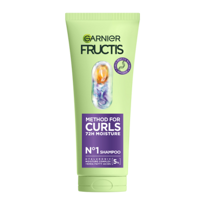Garnier Fructis Curls Method sampon száraz, hullámos és göndör hajra - 200 ml
