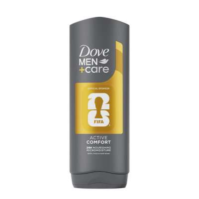 Dove Men+Care Active Comfort FIFA tusfürdő - 400 ml