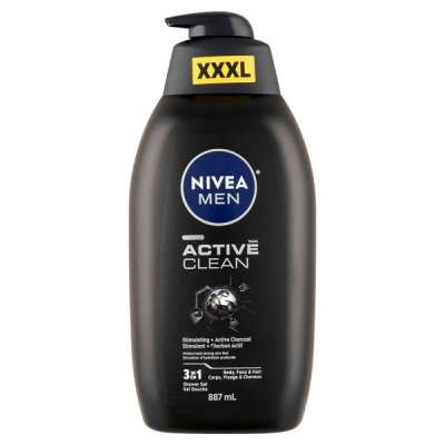 Nivea Men Active Clean tusfürdő - 887 ml