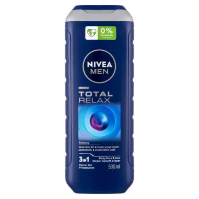 Nivea Men Total Relax tusfürdő - 500 ml