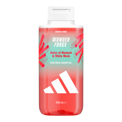 Adidas Vibes Wonder Force női tusfürdő - 400 ml