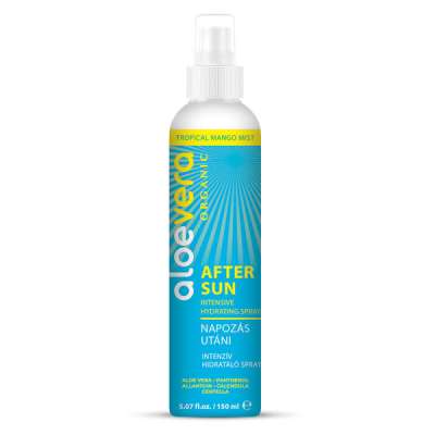 Aloe Vera Organic napozás utáni intenzív hidratáló spray - 150 ml