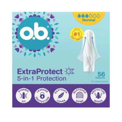 o.b. ExtraProtect Normal tampon - 56 db