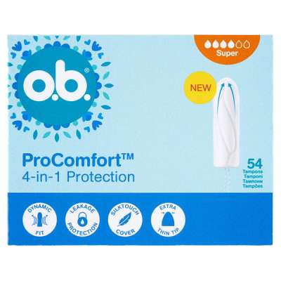 o.b. ProComfort Super tampon - 54 db