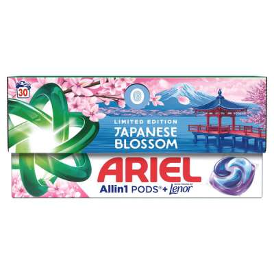 Ariel Allin1 Pods Japanese Blossom mosókapszula 30 mosás - 30 db
