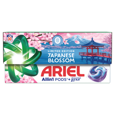 Ariel Allin1 Pods Japanese Blossom mosókapszula 30 mosás - 30 db