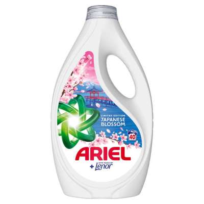 Ariel Japanese Blossom folyékony mosószer 40 mosás - 1800 ml