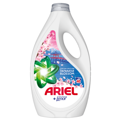 Ariel Japanese Blossom folyékony mosószer 40 mosás - 1800 ml