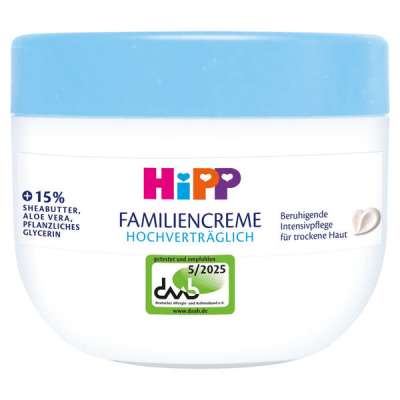 HiPP Babysanft családi krém különösen érzékeny bőrre - 300 ml