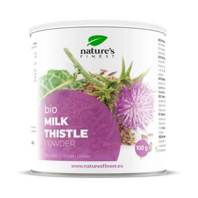 Nature's Finest 100% Bio máriatövis por - 100 g