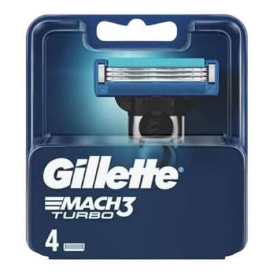 Gillette Mach3 Turbo borotvapenge - 4 db
