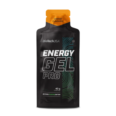 BioTechUSA Energy Gel pro étrend-kiegészítő gél narancs ízben - 40 g