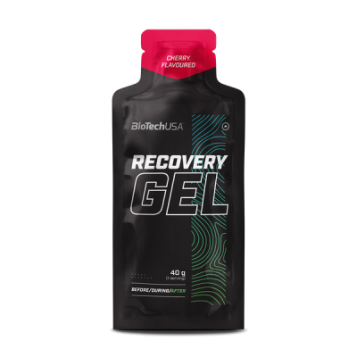 BioTechUSA Recovery Gel étrend-kiegészítő gél cseresznye ízben - 40 g