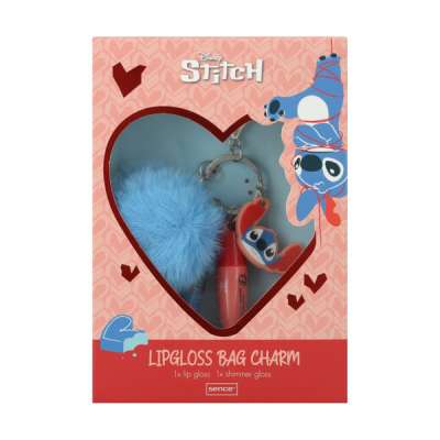 Disney Stitch ajakbalzsam szett kulcstartóval - 1 db