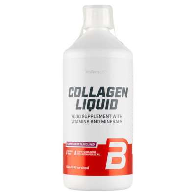 BioTechUSA Collagen étrend-kiegészítő kollagén ital erdei gyümölcs ízben - 1 l