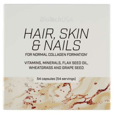 BioTechUSA Hair, Skin & Nails étrend-kiegészítő kapszula - 54 db