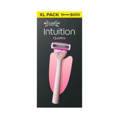 Wilkinson Intuition Quattro borotvakészülék 8 db betéttel 4 pengés - 1 db