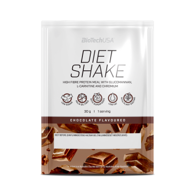 BioTechUSA Diet Shake italpor csokoládé ízben - 30 g