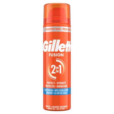 Gillette Fusion Moisturising borotvazselé - 200ml