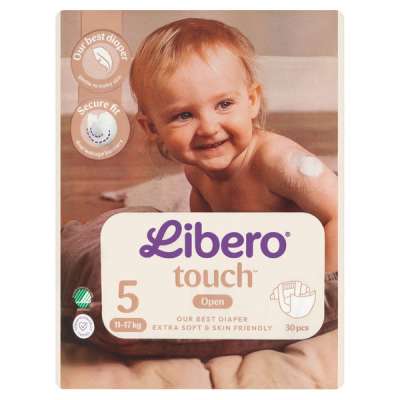 Libero Touch nadrágpelenka 5-ös méret, 11-17 kg - 30 db