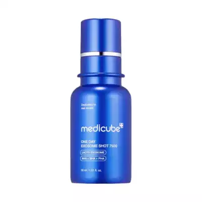 Medicube One Day Exosome Shot mikrotűs pórusszabályzó és regeneráló szérum exoszómákkal (7500 ppm) - 30 ml