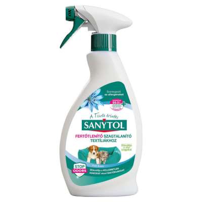 Sanytol fertőtlenítő és szagtalanító spray textíliákhoz - 500 ml