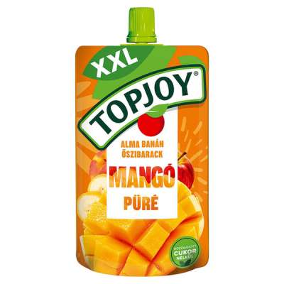Topjoy alma banán őszibarack mangó püré - 200 g