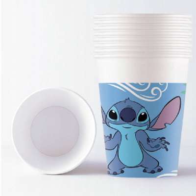 Disney Lilo és Stitch A csillagkutya Angel papír pohár 8 db 200 ml - 1 db