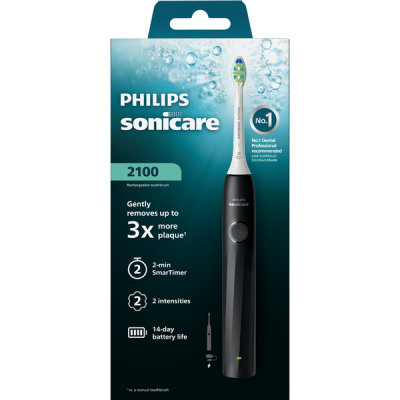 Philips Sonicare Series 2100 szónikus elektromos fogkefe /fekete- 1 db