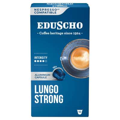 Eduscho Lungo Strong Nespresso kompatibilis kávékapszula - 10 db