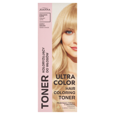 Joanna Ultra Color hajszínező toner /Creamy latte - 1 db