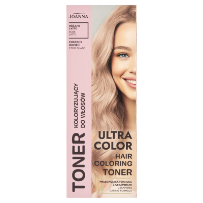 Joanna Ultra Color hajszínező toner /Rose latte - 1 db