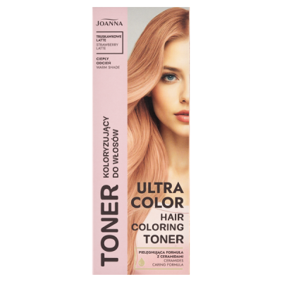Joanna Ultra Color hajszínező toner /Strawberry latte - 1 db