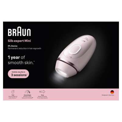 Braun IPL Silk-expert Mini szőrtelenítő készülék PL1100 /pink - 1 db