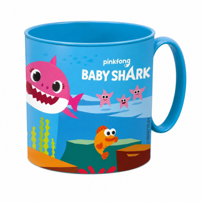 Baby Shark Splashy micro műanyag bögre 265 ml - 1 db